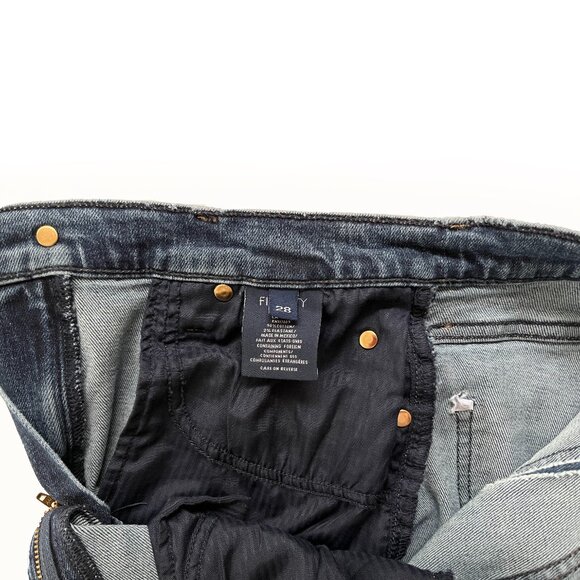 Fidelity jeans - "Oh Boy Boyfriend" - High Rise, Dark Wash - Picture 10 of 10